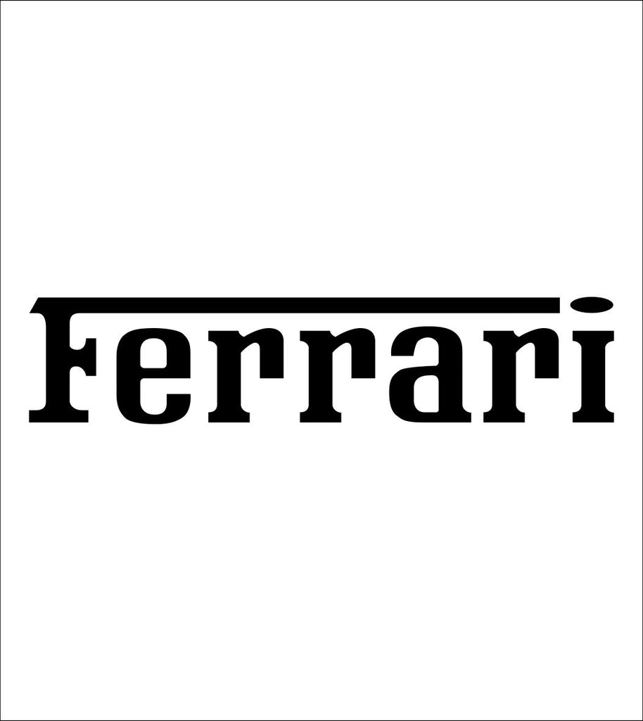 Ferrari decal, sticker, car decal