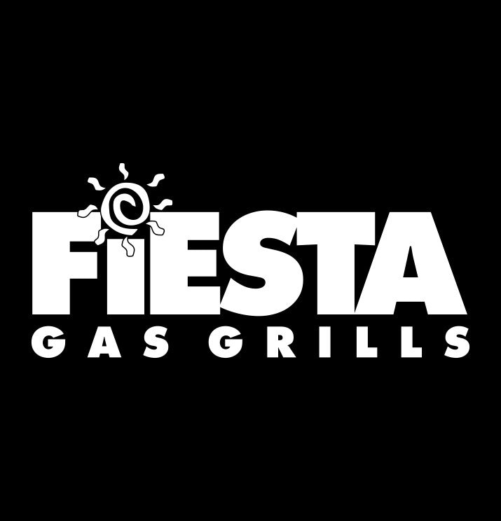 Fiesta Grills decal, barbecue, smoker decals, car decal