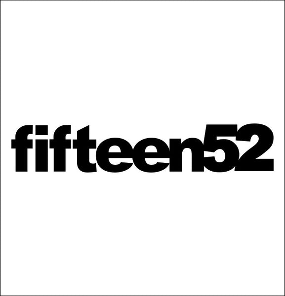 Fifteen52 Wheels decal, sticker