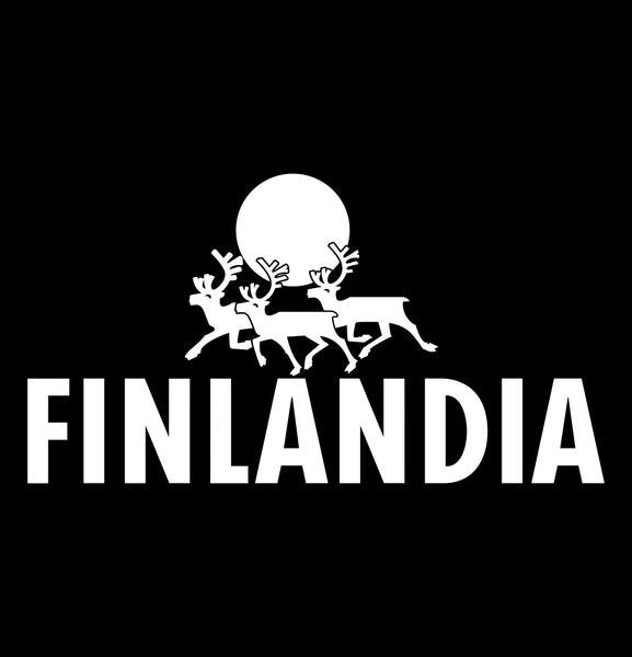 Finlandia decal, vodka decal, car decal, sticker