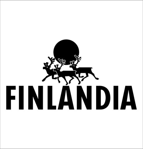 Finlandia decal, vodka decal, car decal, sticker