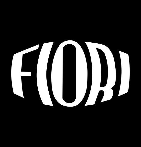 Fiori decal, car decal sticker