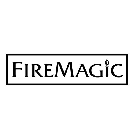 Fire Magic Grills decal, barbecue, smoker decals, car decal