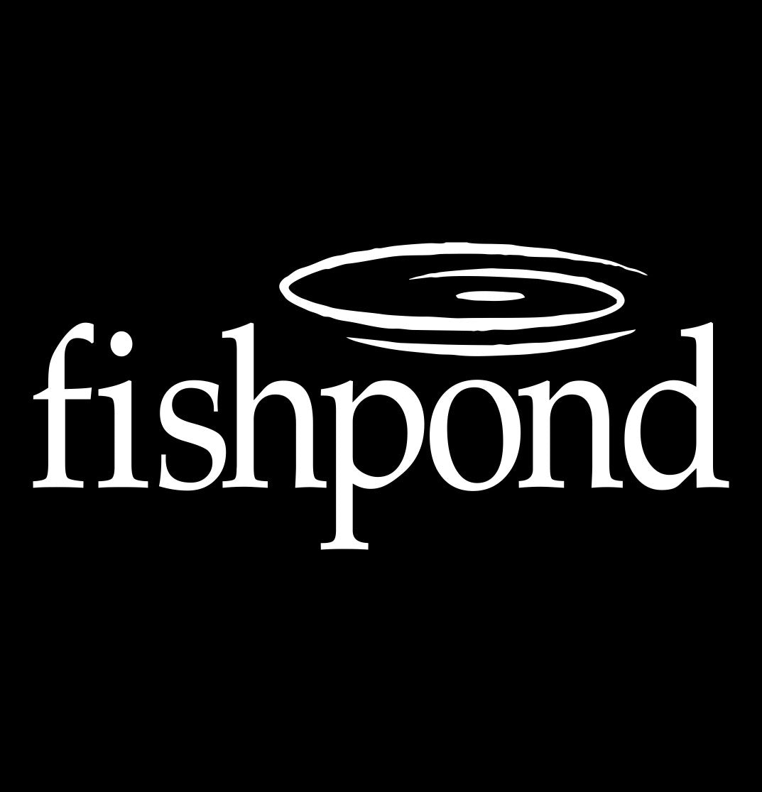 fishpond decal, sticker, hunting fishing decal, car sticker