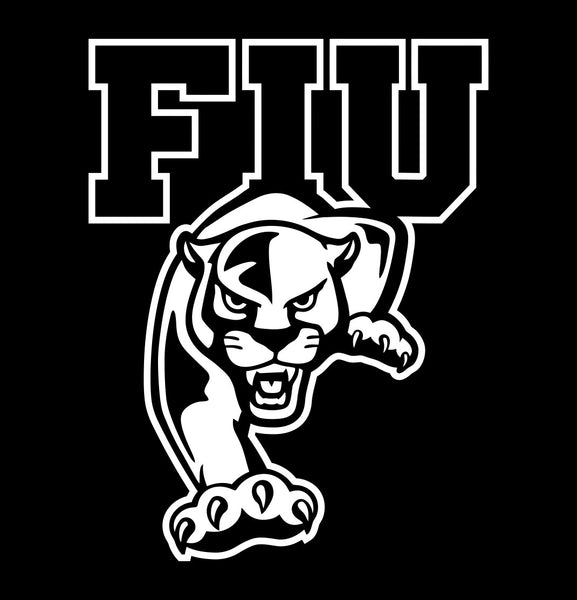 Florida International Panthers decal, car decal sticker, college football