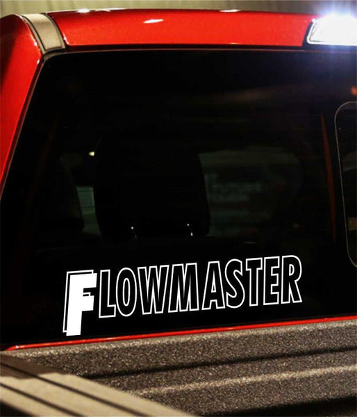 flowmaster performance logo decal - North 49 Decals