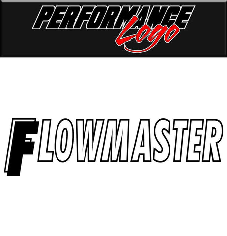 Flowmaster decal performance decal sticker