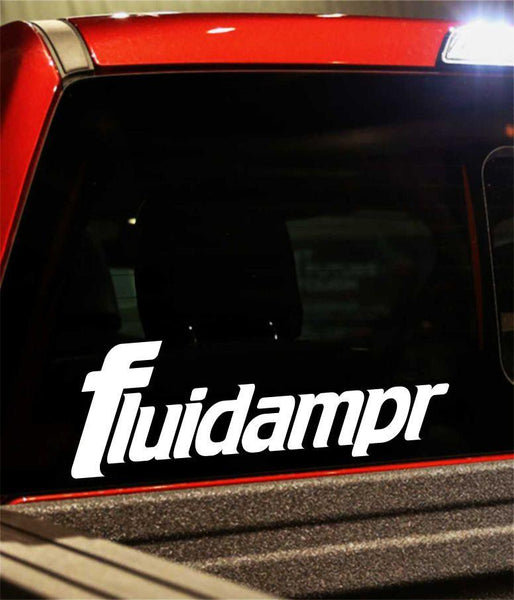 fluidampr performance logo decal - North 49 Decals