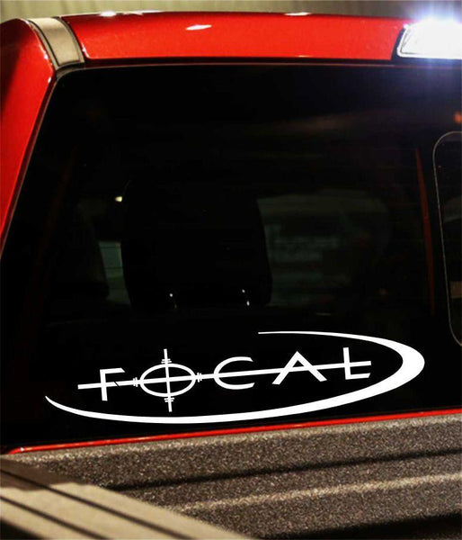 focal wheels performance logo decal - North 49 Decals