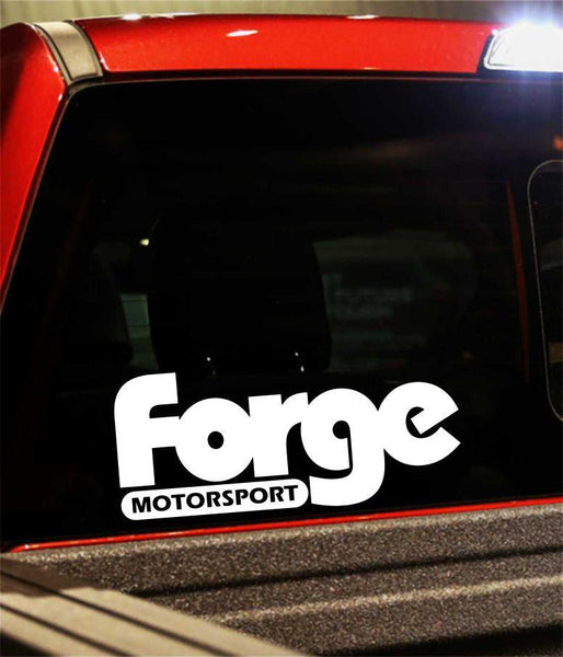 forge motorsports performance logo decal - North 49 Decals