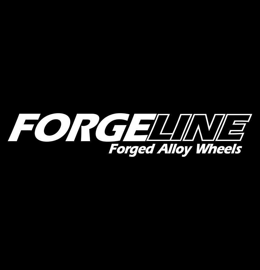 Forgeline Wheels decal, performance car decal sticker
