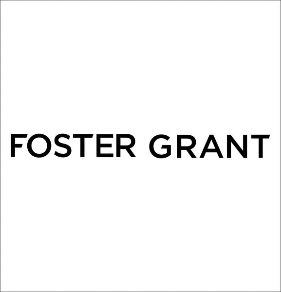 Foster Grant decal, car decal sticker