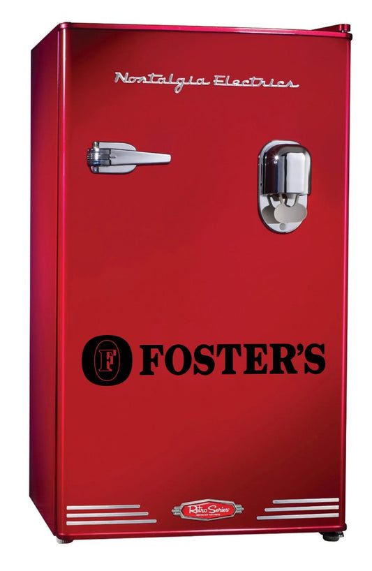 Fosters decal, beer decal, car decal sticker