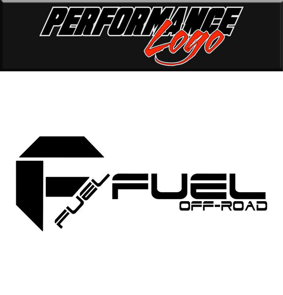 Fuel Off Road decal, performance car decal sticker