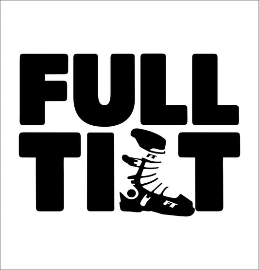 Full Tilt Boots decal, ski snowboard decal, car decal sticker