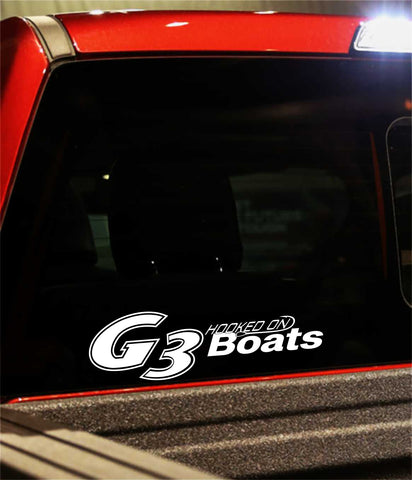 g3 boats decal, car decal, fishing sticker