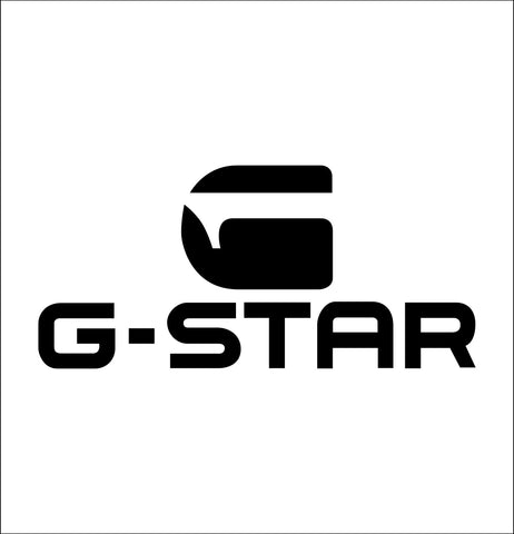 G Star decal, car decal sticker