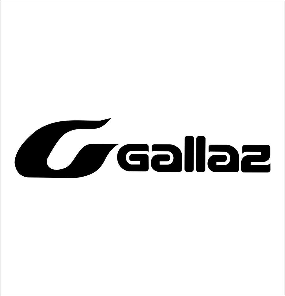 Gallaz Shoes decal, skateboarding decal, car decal sticker