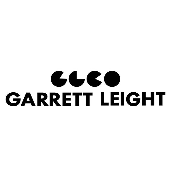 Garrett Leight decal, car decal sticker