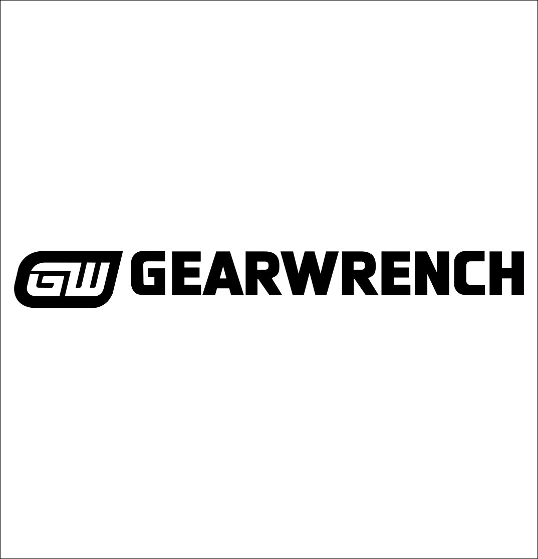 gearwrench decal, car decal sticker