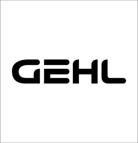 Gehl decal