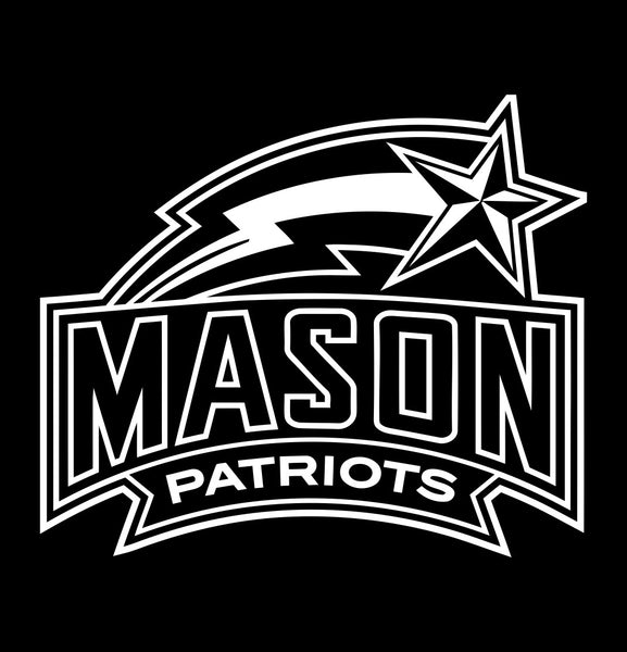 George Mason Patriots decal, car decal sticker, college football