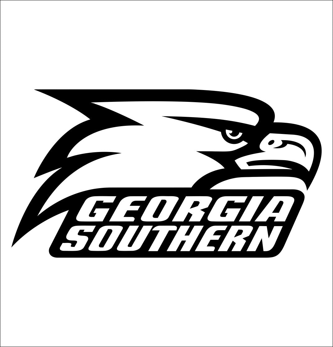 Georgia Southern Eagles decal, car decal sticker, college football