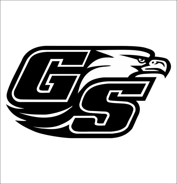 Georgia Southern Eagles decal, car decal sticker, college football