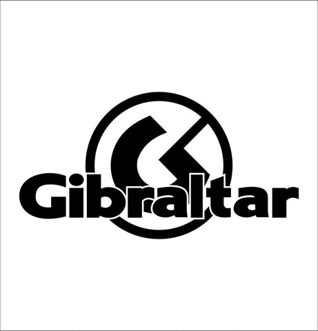 Gibraltar Hardware decal, music instrument decal, car decal sticker