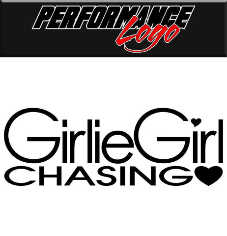 Girlie Girl decal performance decal sticker