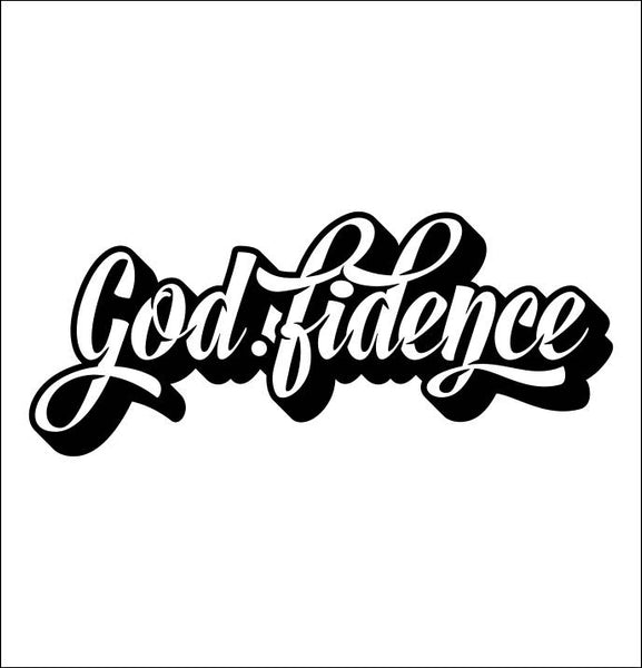 Godfidence decal