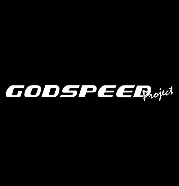 Godspeed Project decal, car decal, sticker