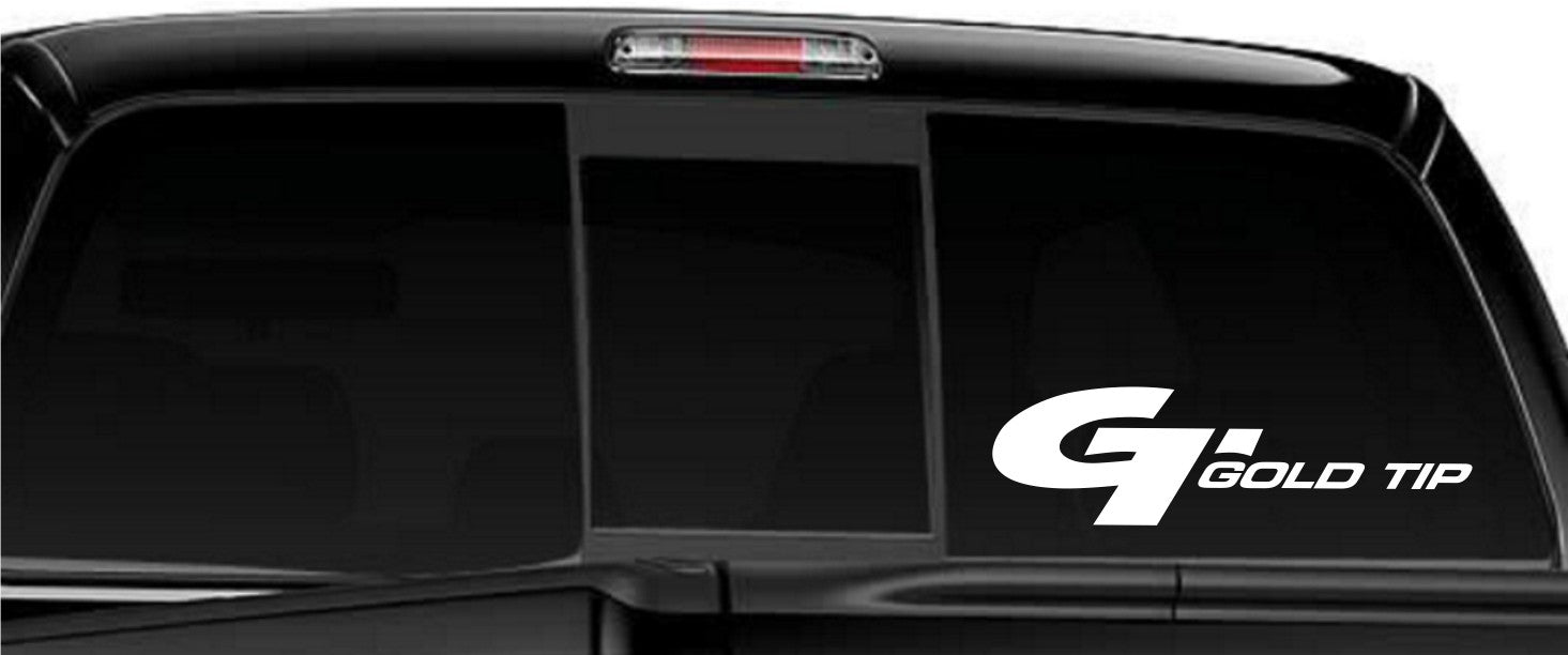 Gold Tip Arrows decal, sticker, car decal