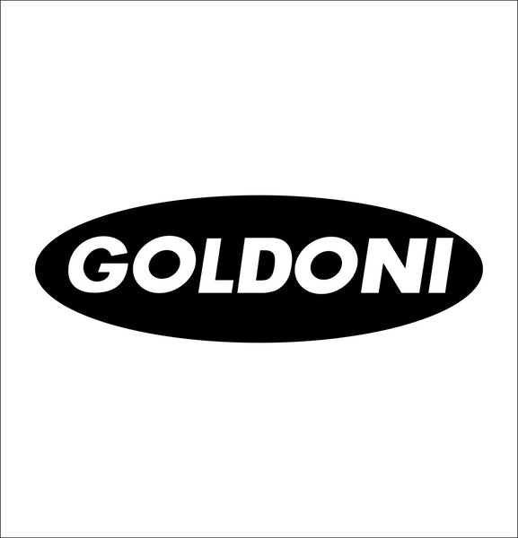 Goldoni decal, farm decal, car decal sticker