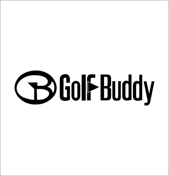 Golf Buddy decal, golf decal, car decal sticker