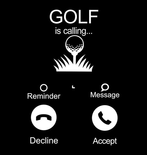 Golf Calling decal