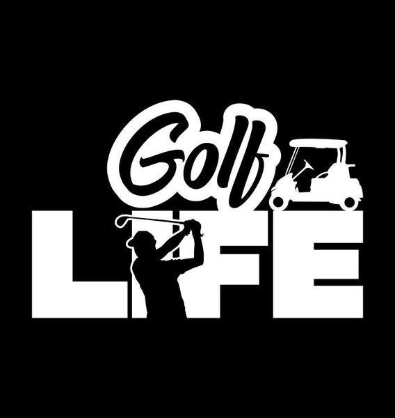 Golf Life decal