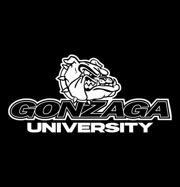 Gonzaga Bulldogs decal, car decal sticker, college football