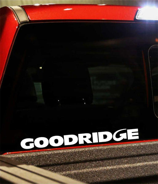 goodridge performance logo decal - North 49 Decals