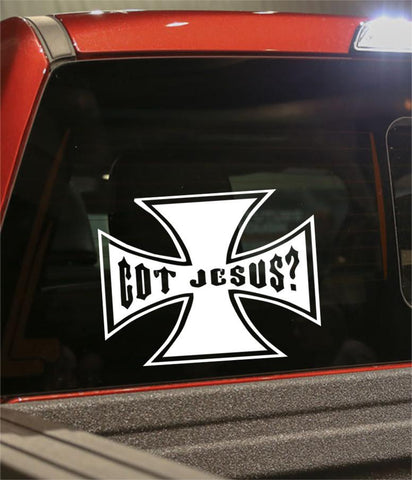 got jesus? religious decal - North 49 Decals