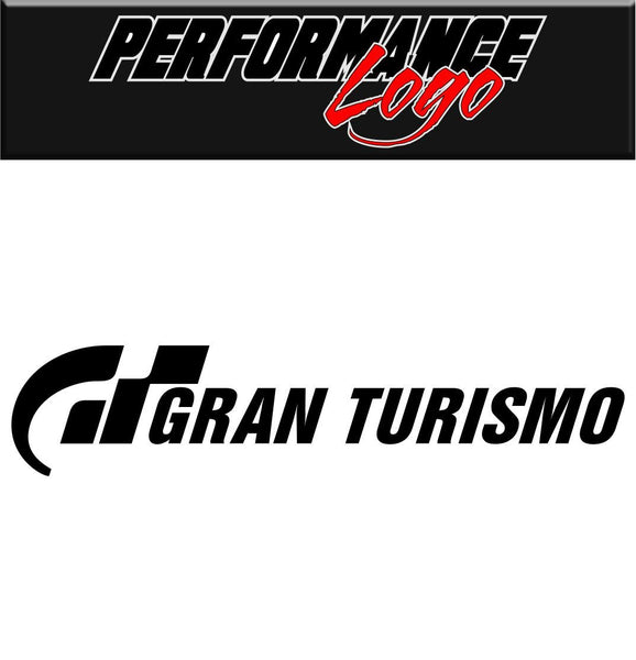 Gran Turismo decal performance decal sticker
