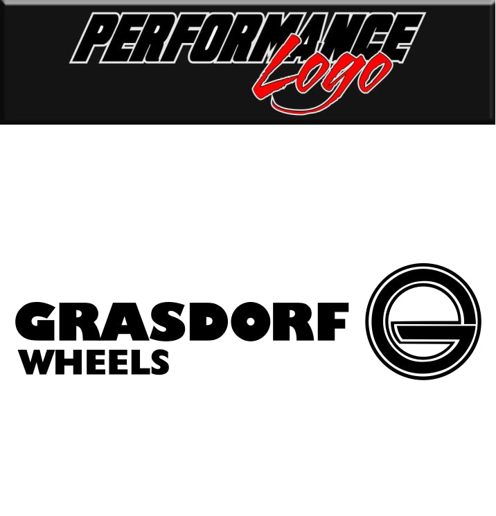 Grasdorf Wheels decal performance decal sticker
