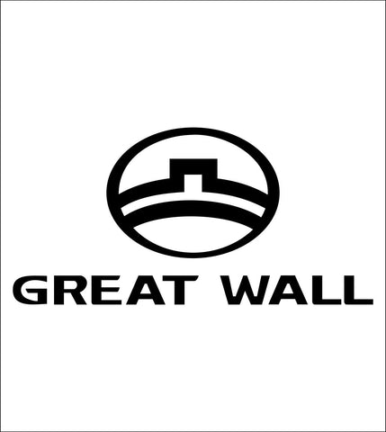 Great Wall decal, sticker, car decal