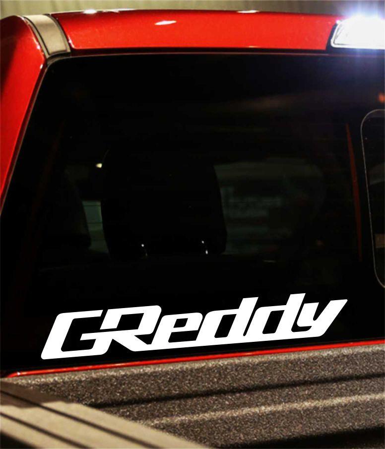 Greeddy Sticker Greddy decal – North 49 Decals