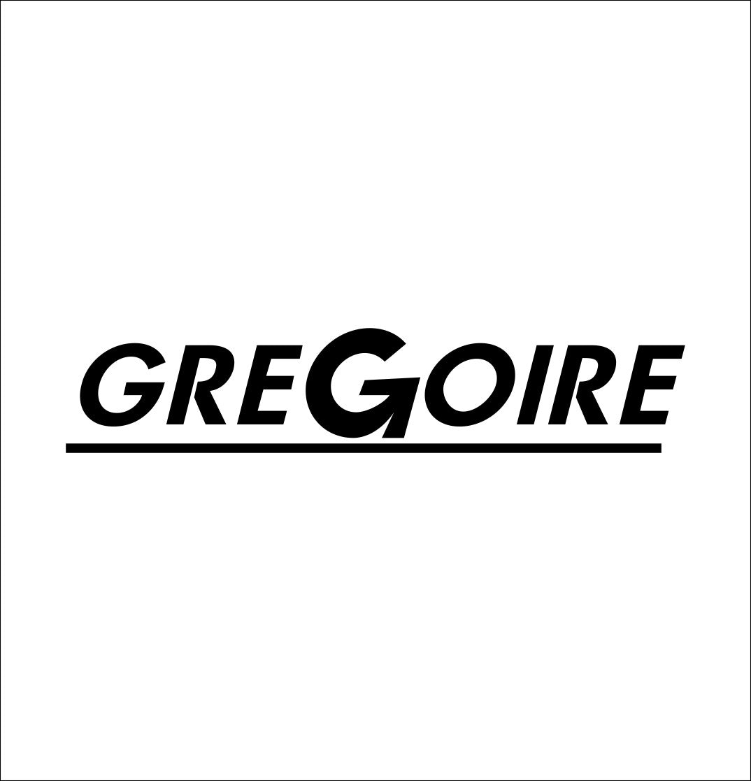 Gregoire decal, farm decal, car decal sticker