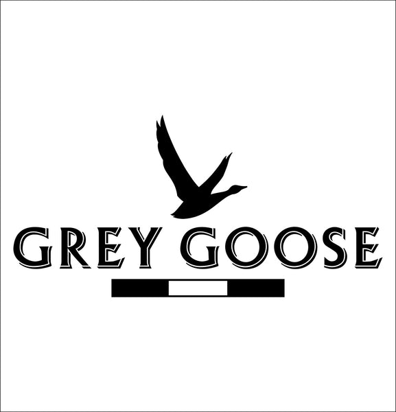 Grey Goose decal, vodka decal, car decal, sticker