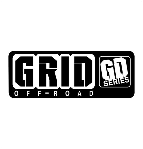 Grid Off Road decal, performance car decal sticker