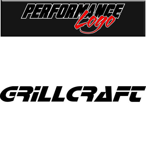 Grillcraft decal performance decal sticker