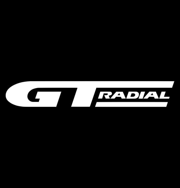 GT Radial decal, car decal, sticker