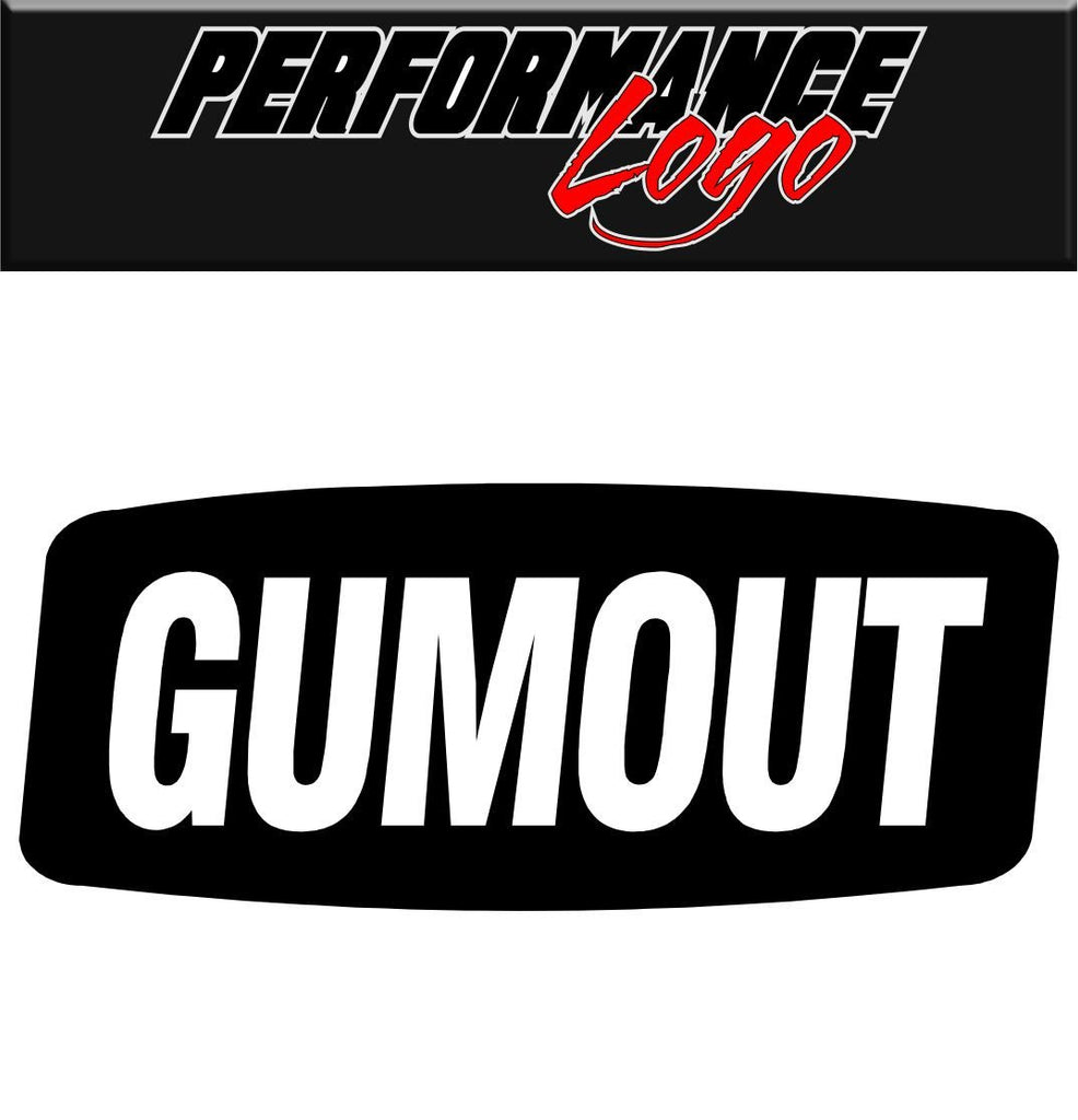 Gumout decal performance decal sticker